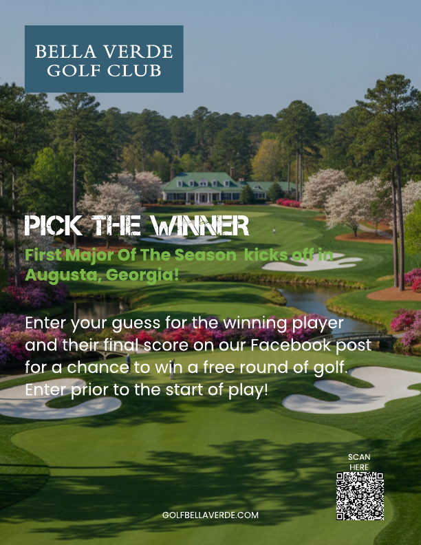 April Pick The Winner - Masters 