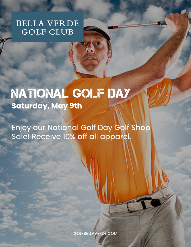 May 9th - National Golf Day