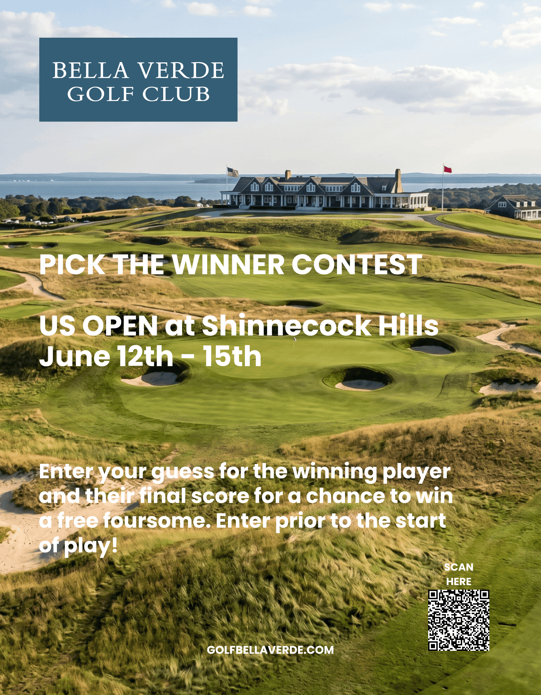 June 12 to 15th - US OPEN